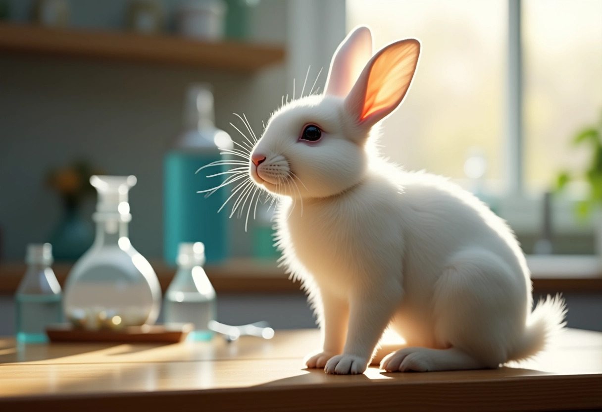 lapin albinos