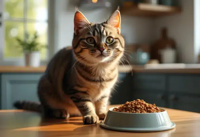 Les croquettes sans céréales : une tendance qui séduit de plus en plus de propriétaires de chats